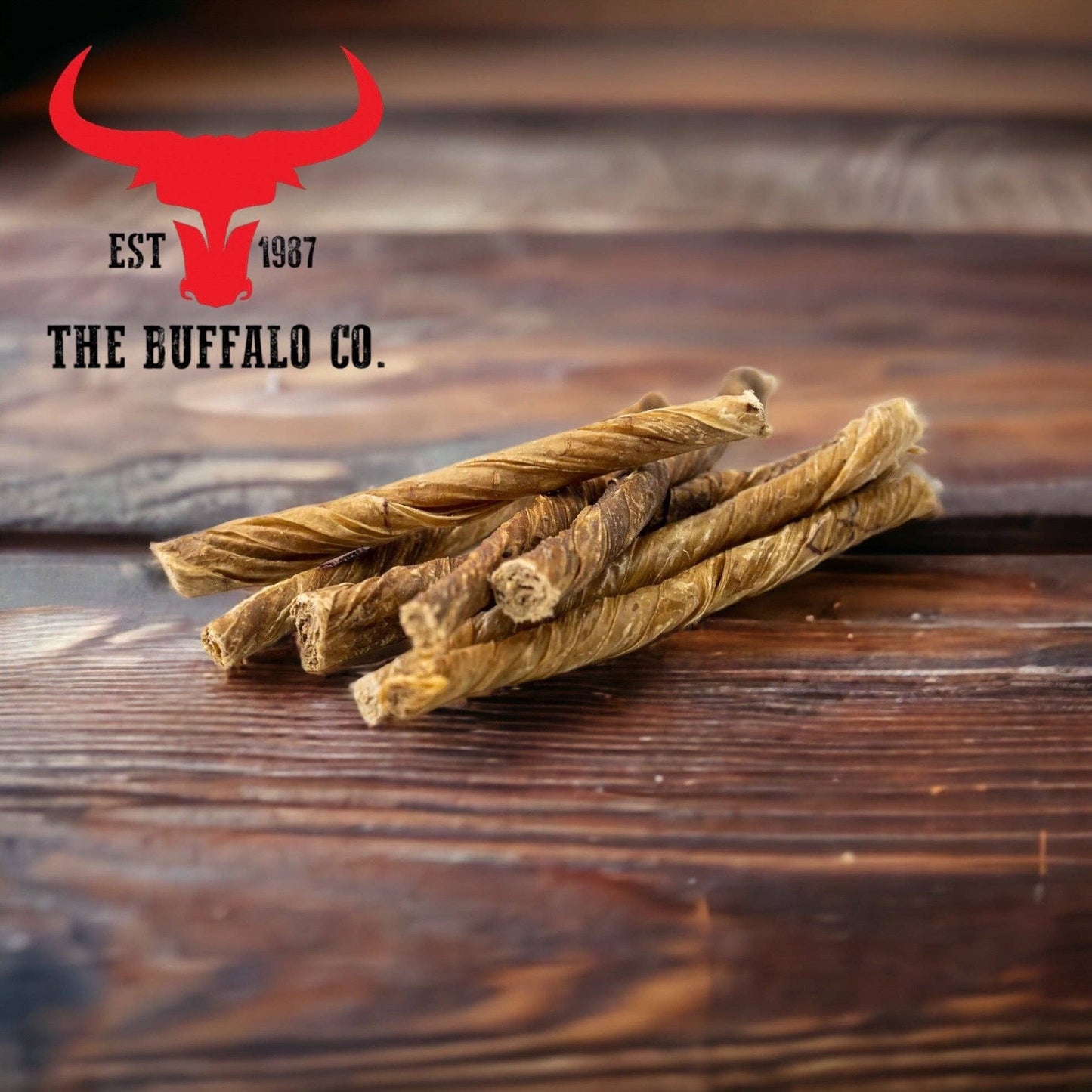 The Buffalo Co. - Buffalo Twists-Dog Treats-100g