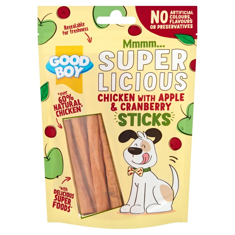Good Boy Superlicious Chicken With Apple & Cranberry 70g