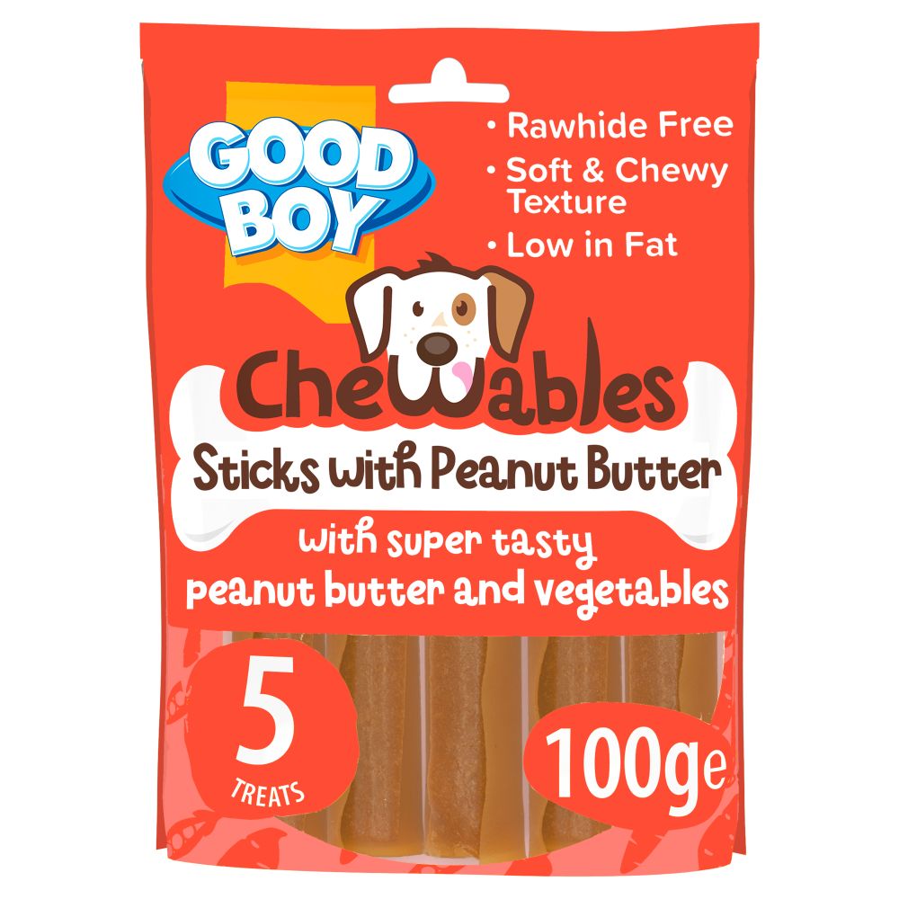 Good Boy Chewables Peanut Butter Sticks (5pk) 100g