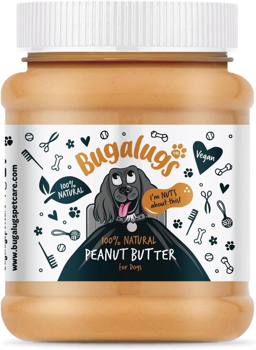 Bugalugs 100% Natural Peanut Butter 340g