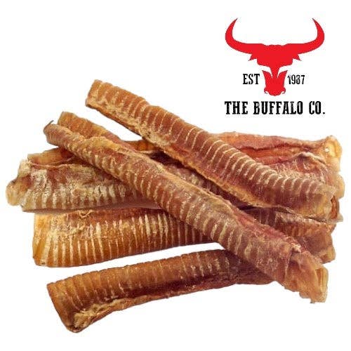 The Buffalo Co. - Buffalo Trachea Rounds-Dog Treats-100g