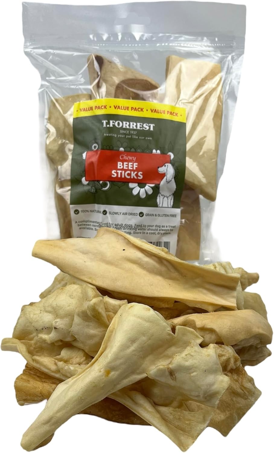 T Forrest Chewy Beef Sticks 200g