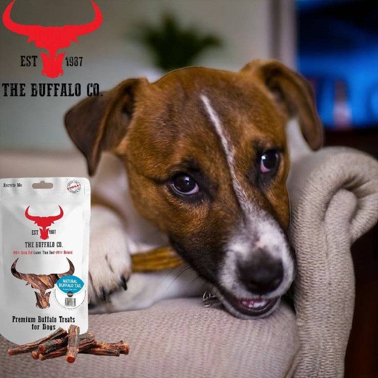 The Buffalo Co. - Buffalo Tail-Dog Treats-200g
