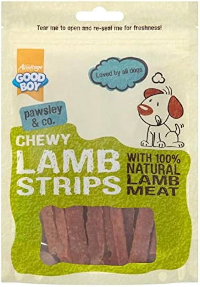 Good Boy Chewy Lamb Strips 90g
