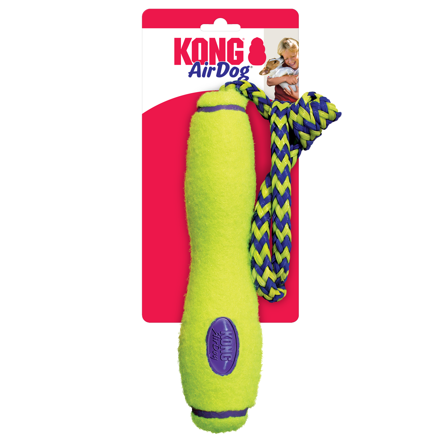 Kong AirDog Fetch Stick with Rope (Large)