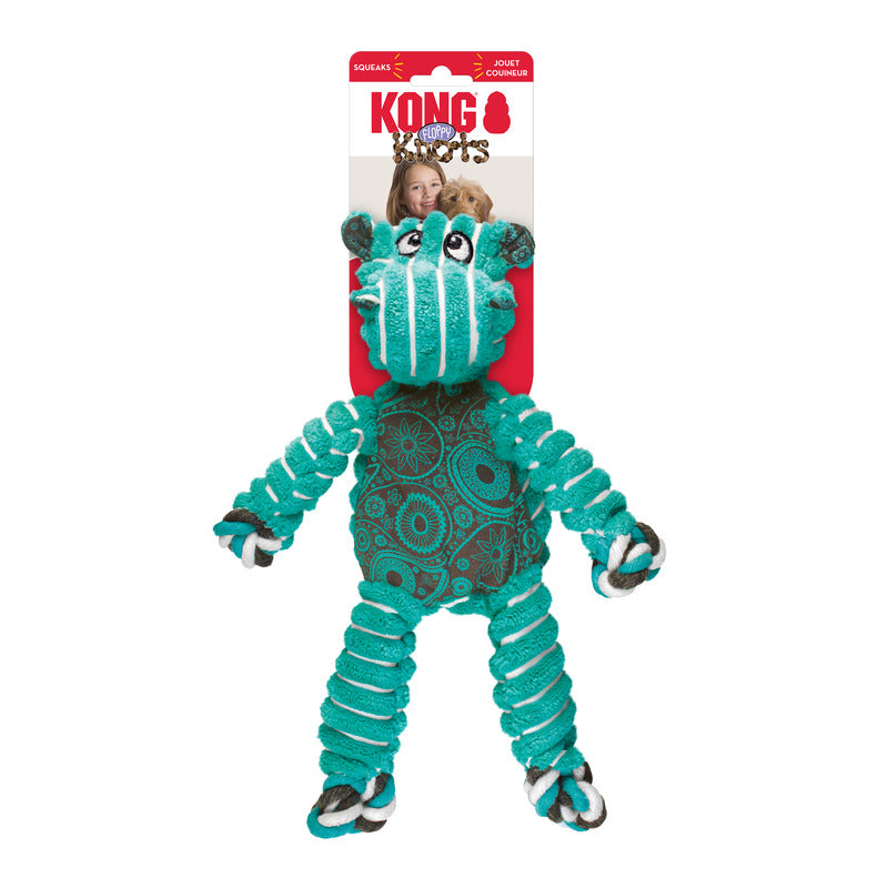 Kong Floppy Knots Hippo