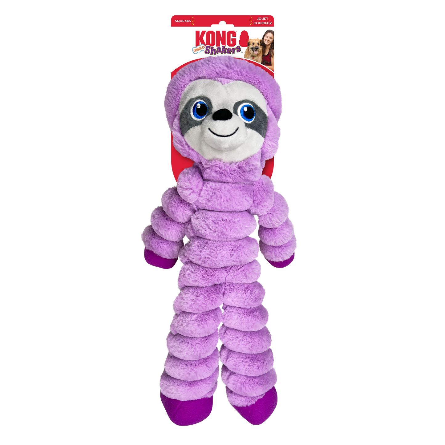 Kong Shakers Crumples Sloth