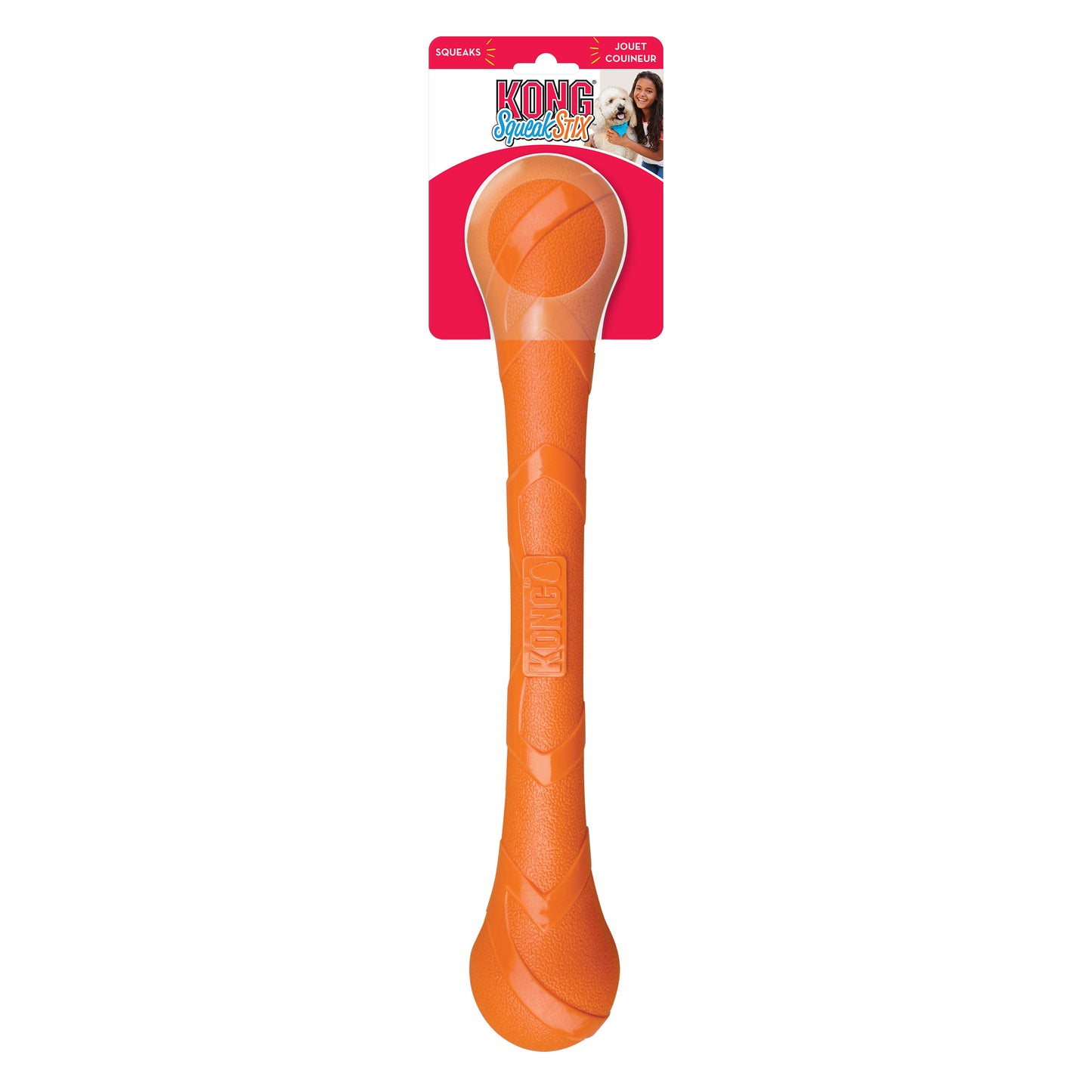 Kong SqueakStix Orange (Large)