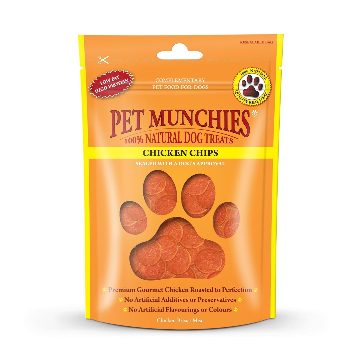 Pet Munchies Chicken Chips 100g