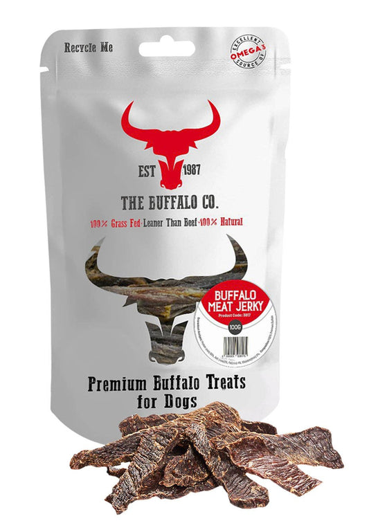 The Buffalo Co. - Buffalo Meat Jerky-Dog Treats-100g
