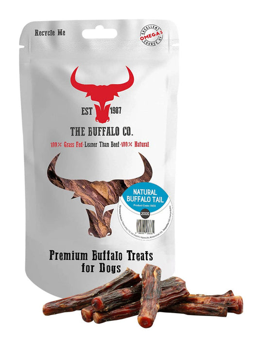 The Buffalo Co. - Buffalo Tail-Dog Treats-200g