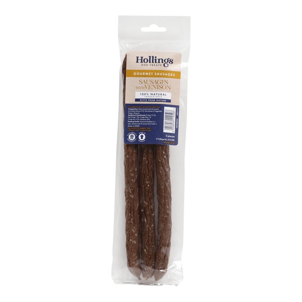 Hollings Venison Gourmet Sausage (3pk)