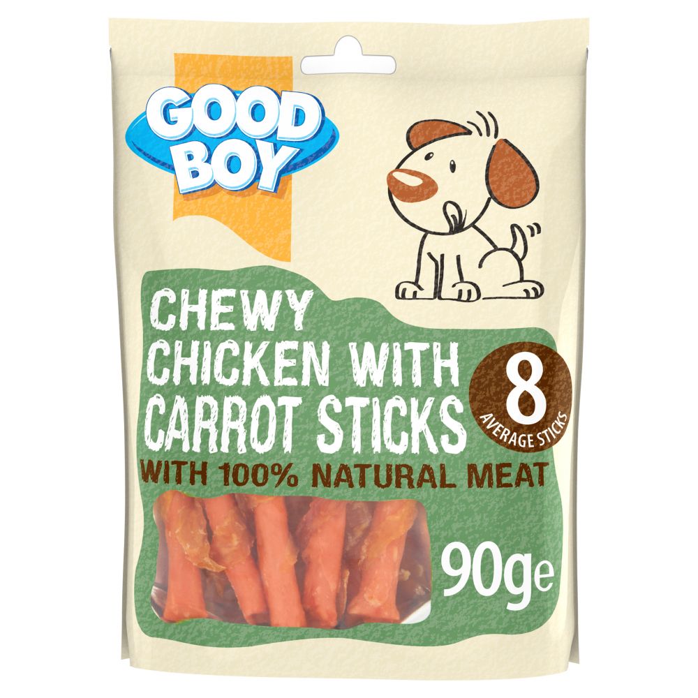 Good Boy Chewy Chicken & Carrot Sticks