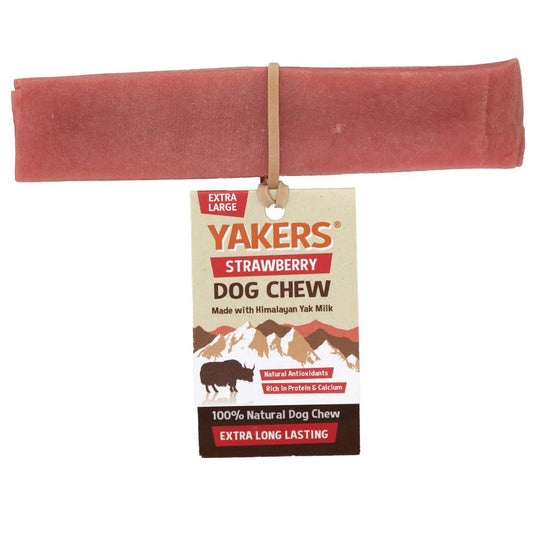 Yakers Dog Chew Strawberry