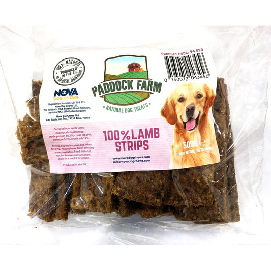 Paddock Farm 100% Lamb Strips 500g