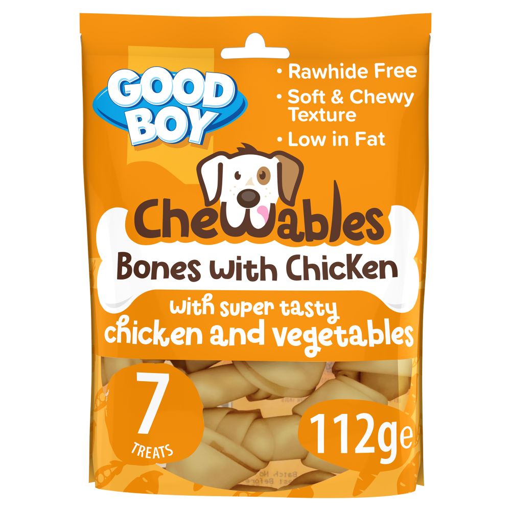 Good Boy Chewables Chicken Mini Bones (7pk) 112g