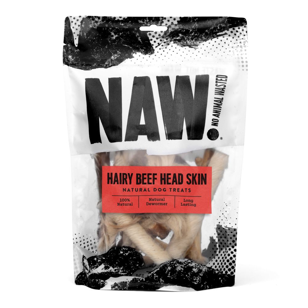NAW Hairy Beef Head Skin 250g