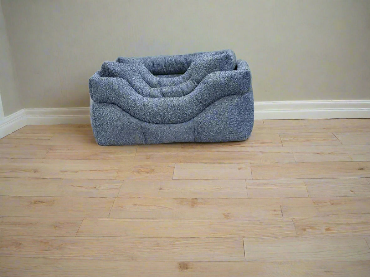 Premium Rectangular High Sided Orkney Tweed Beds