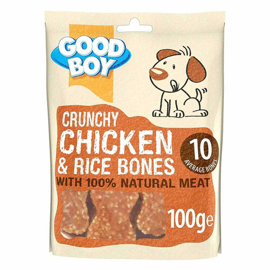 Good Boy Chicken & Rice Bones 100g