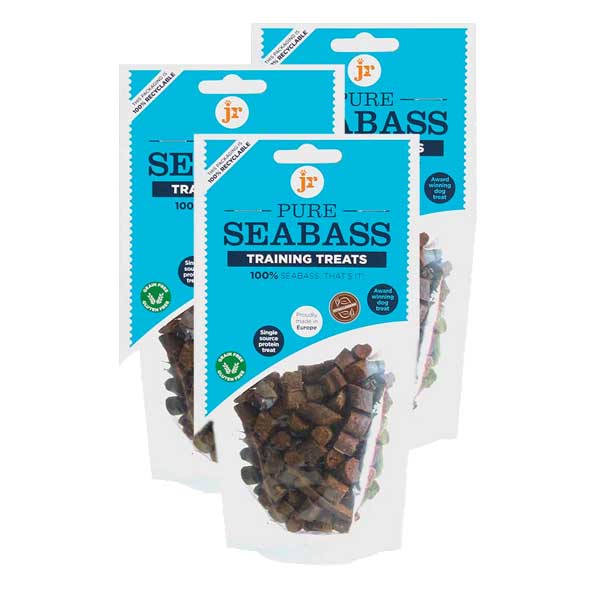JR Pure Seabass Training Treats 85g
