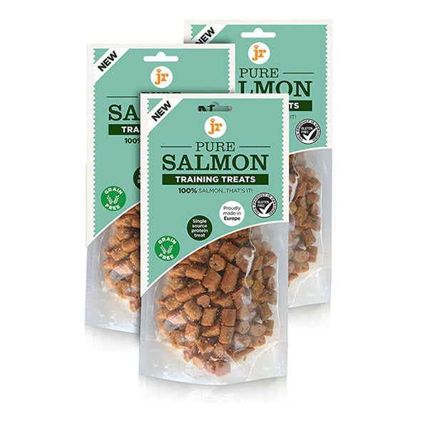 JR Pure Salmon Training Treats 85g